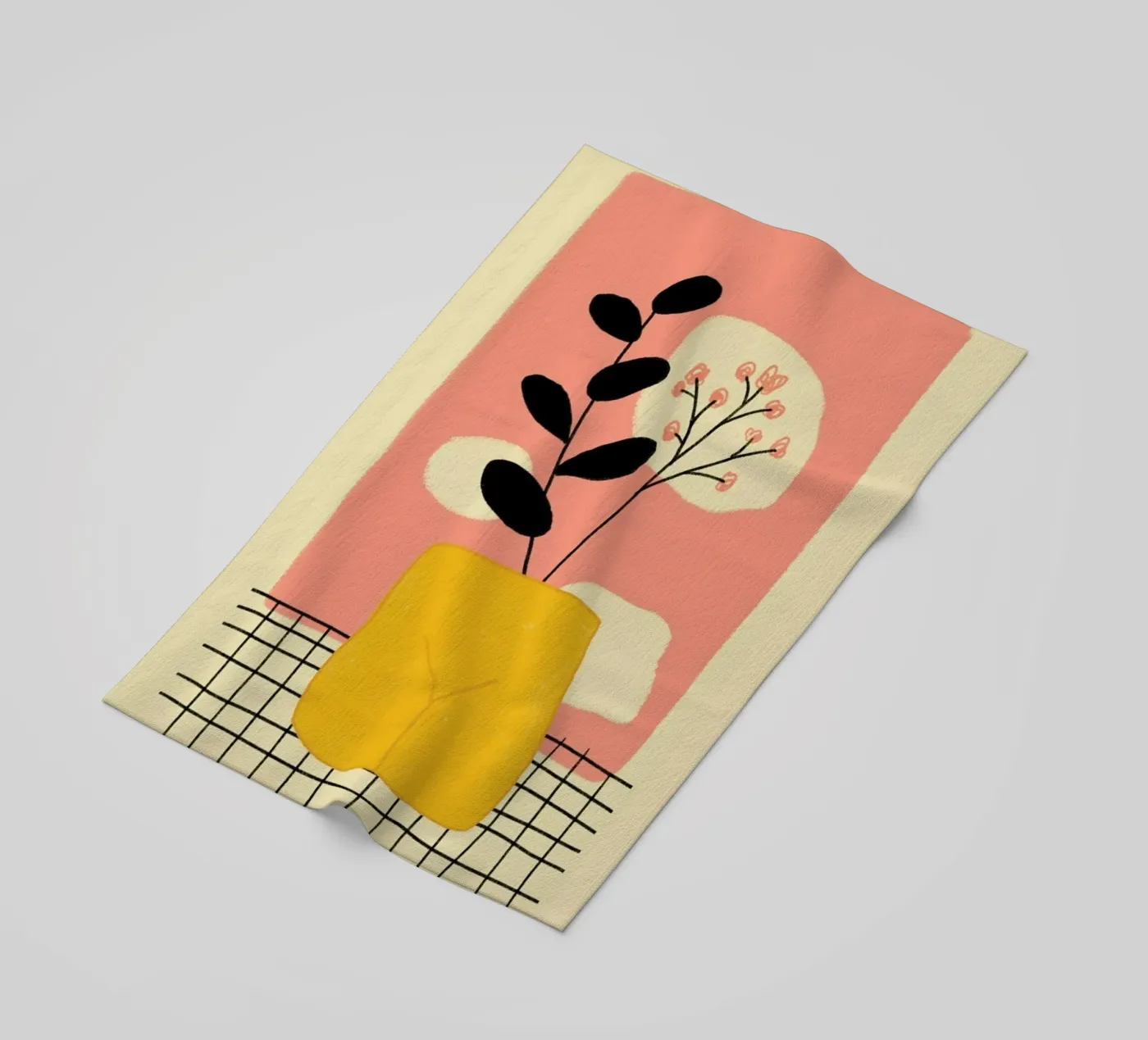 Rosa beach towel by Pure