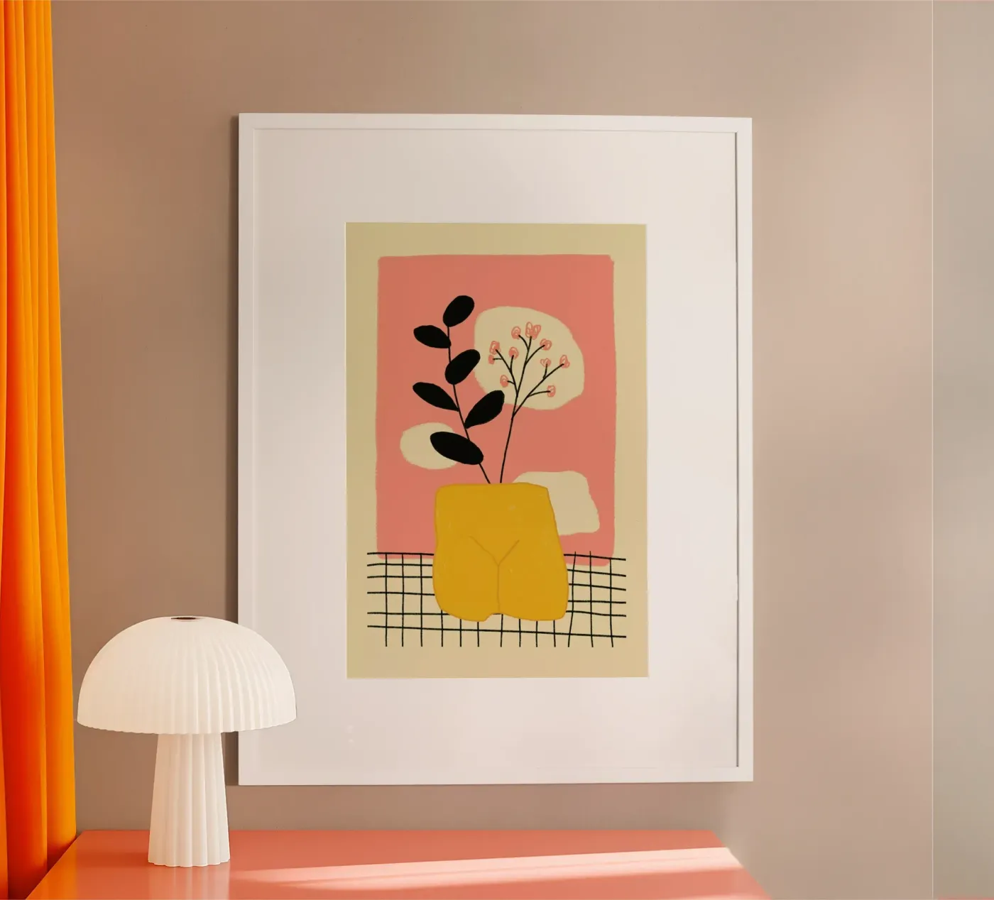 Rosa Poster von Pure