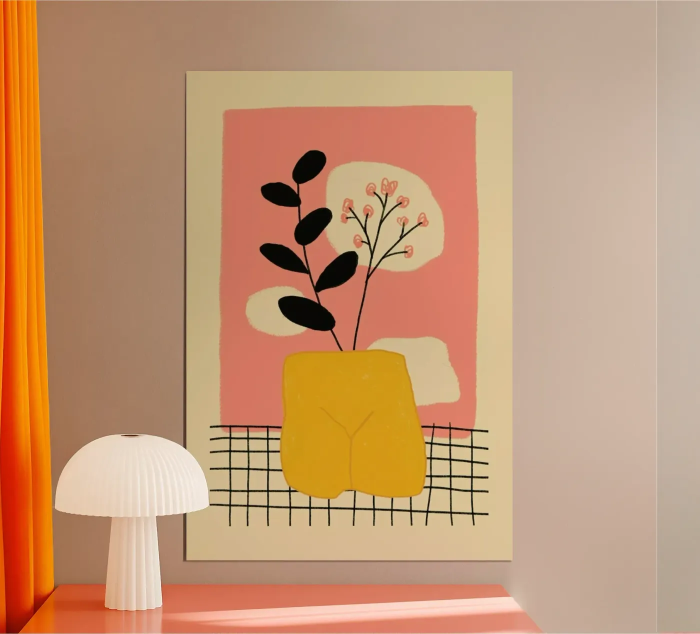 Rosa Poster von Pure