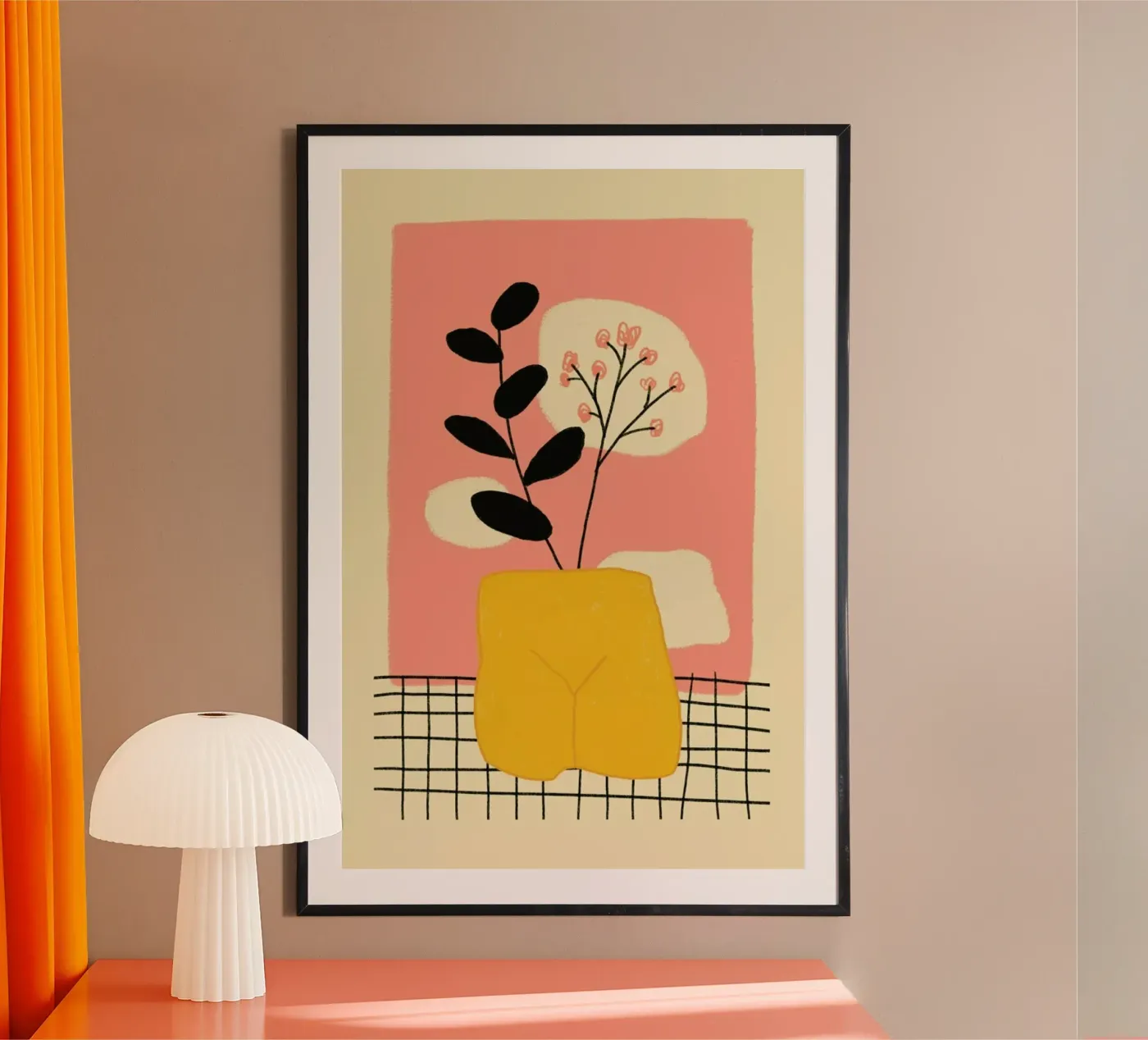 Rosa Poster von Pure
