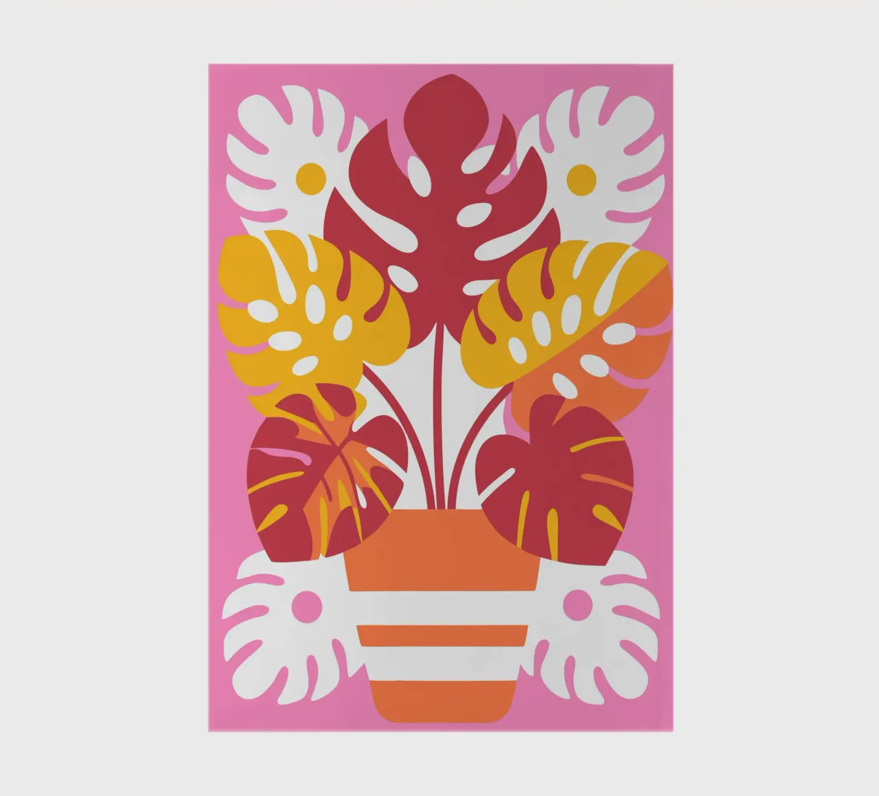 Monstera in a Vase notebook by FLOWER PLACE SHOP