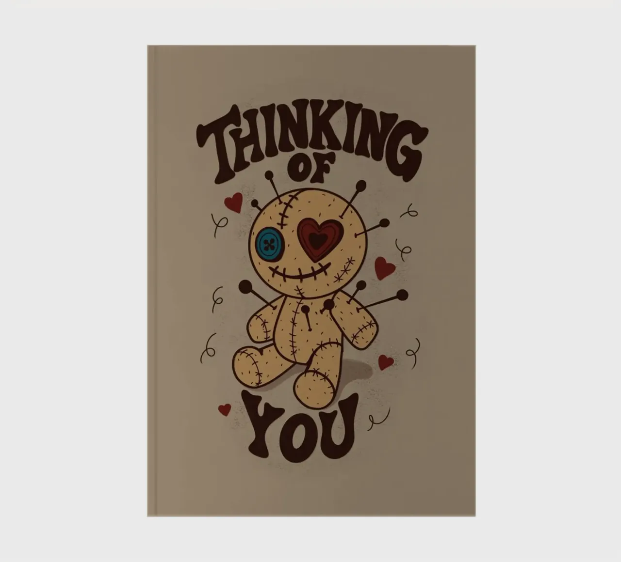 Thinking of you notebook by Loobs