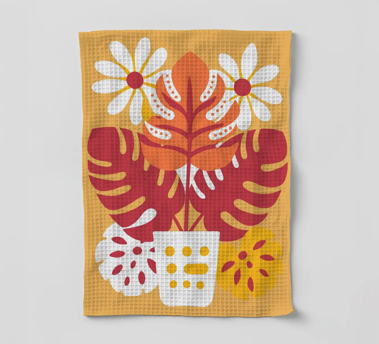 Monstera dans un vase torchon de FLOWER PLACE SHOP
