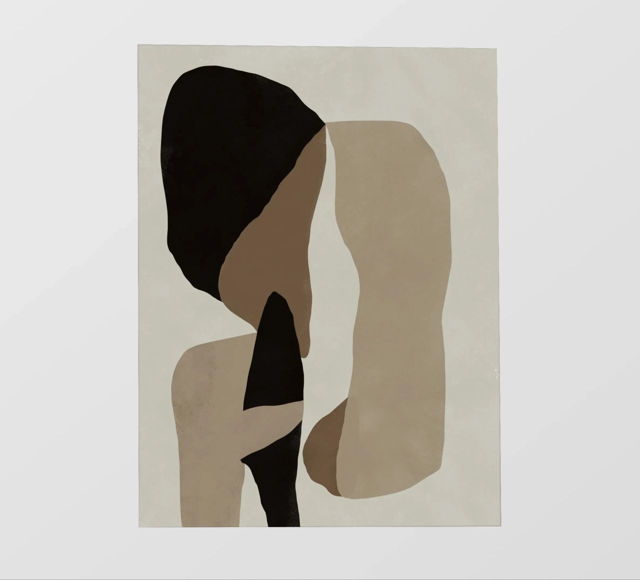Inspo minimal neutral abstract 08 telo in pvc da Little Dean