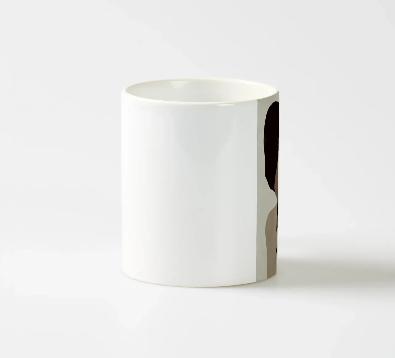 Inspo minimal neutral abstrakt 08 Keramik Tasse von Little Dean