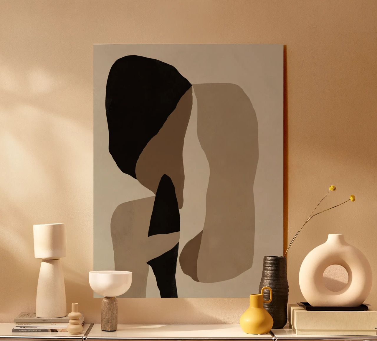 Inspo minimal neutral abstract 08 plexiglass da Little Dean