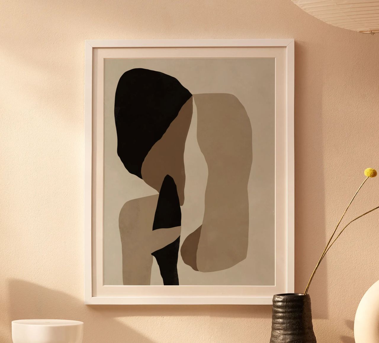 Inspo minimal neutral abstract 08 carta hahnemühle da Little Dean