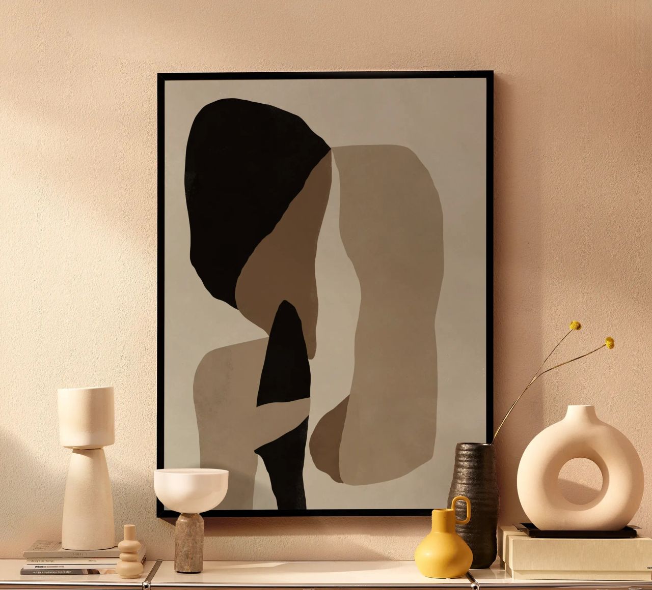 Inspo minimal neutral abstract 08 carta hahnemühle da Little Dean