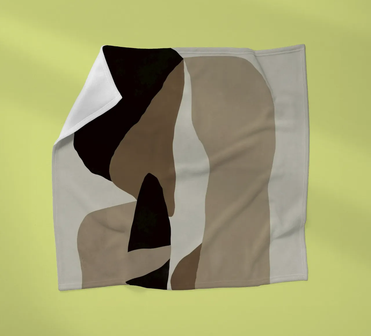 Inspo minimal neutral abstract 08 coperta in pile da Little Dean