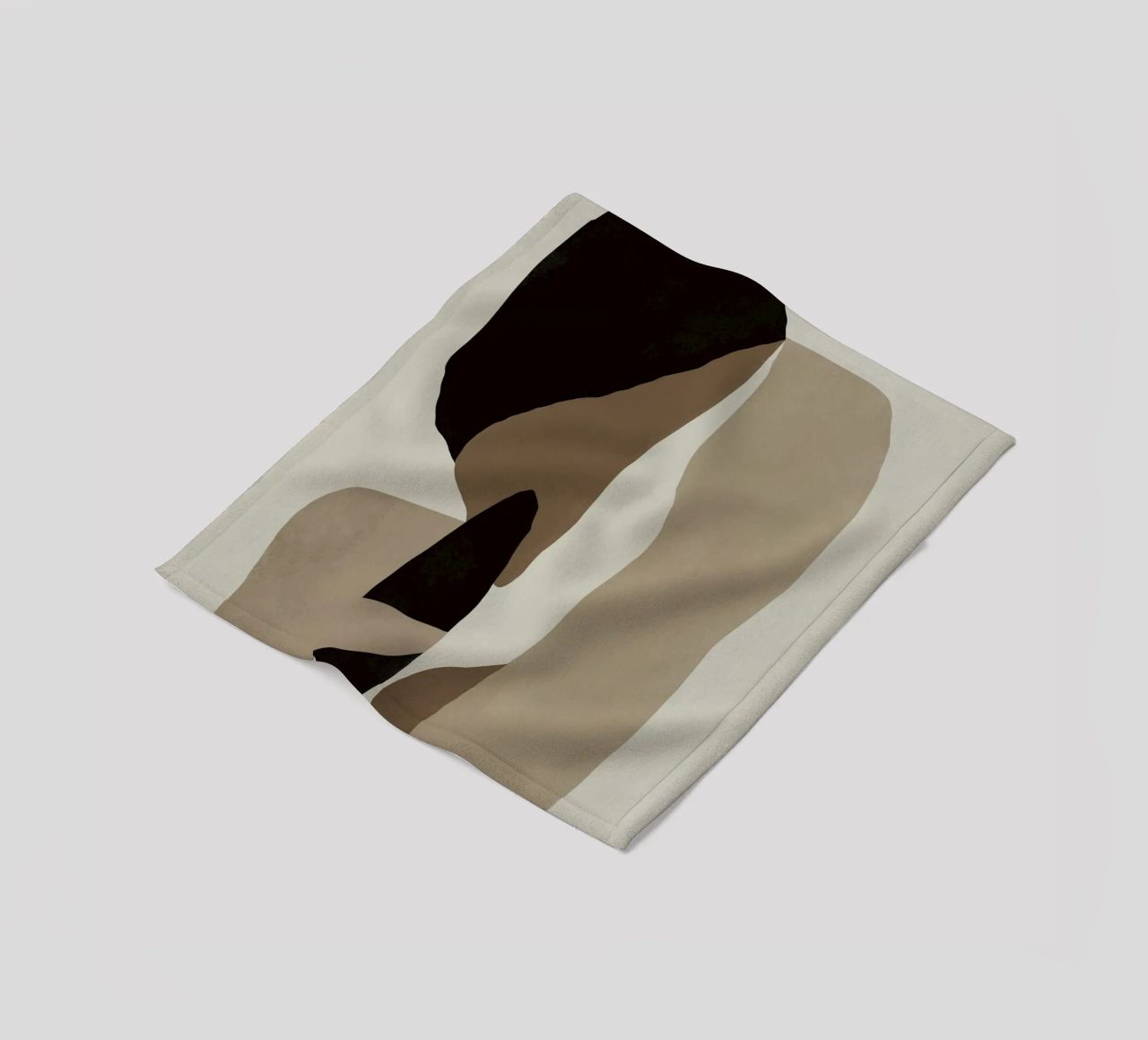 Inspo minimal neutral abstract 08 coperta in pile da Little Dean