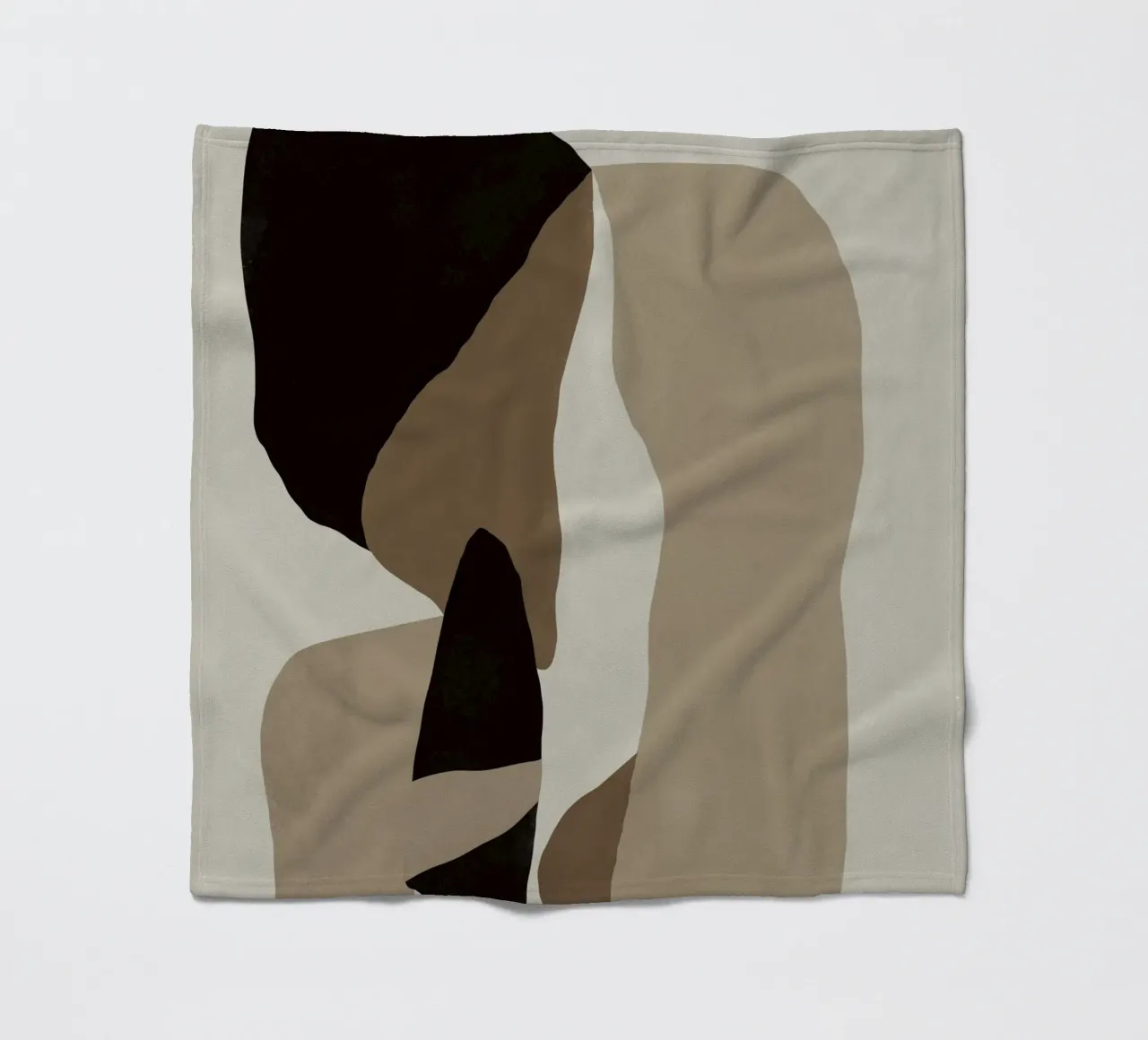 Inspo minimal neutral abstract 08 coperta in pile da Little Dean