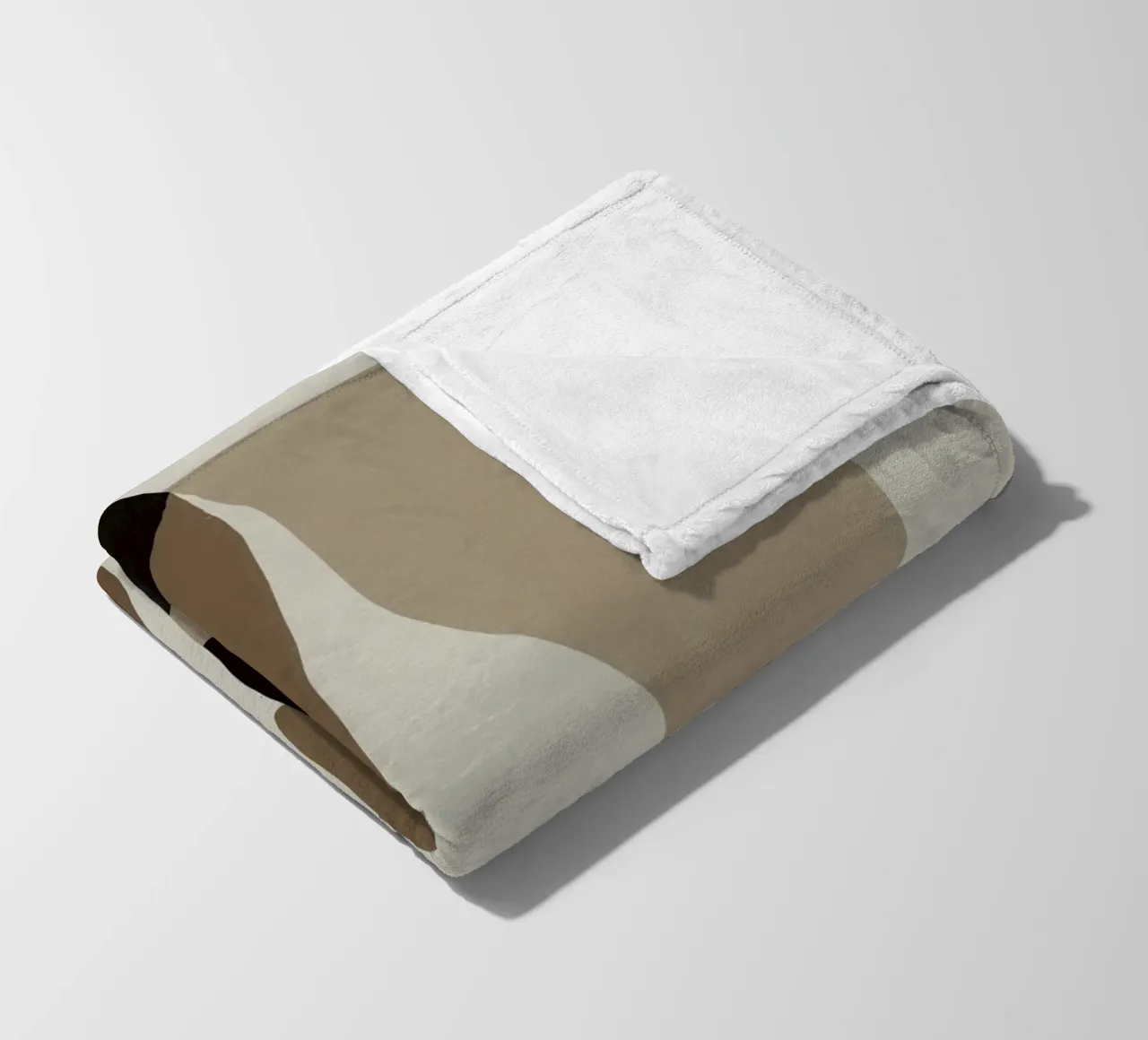 Inspo minimal neutral abstract 08 coperta in pile da Little Dean
