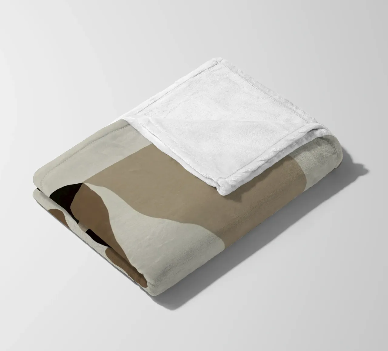 Inspo minimal neutral abstract 08 coperta in pile da Little Dean