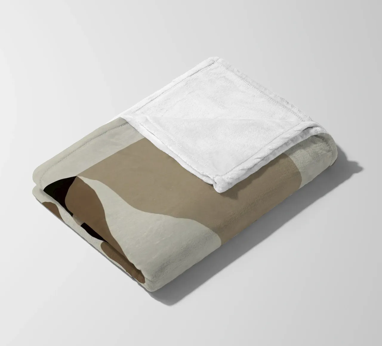 Inspo minimal neutral abstract 08 coperta in pile da Little Dean