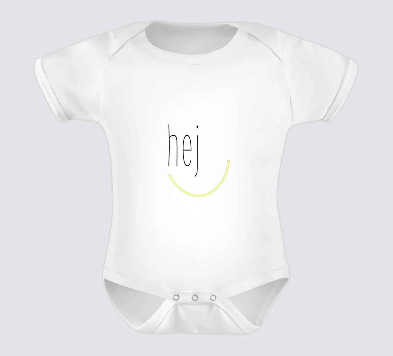 hej. body neonato maniche corte da FRICKE DESIGN