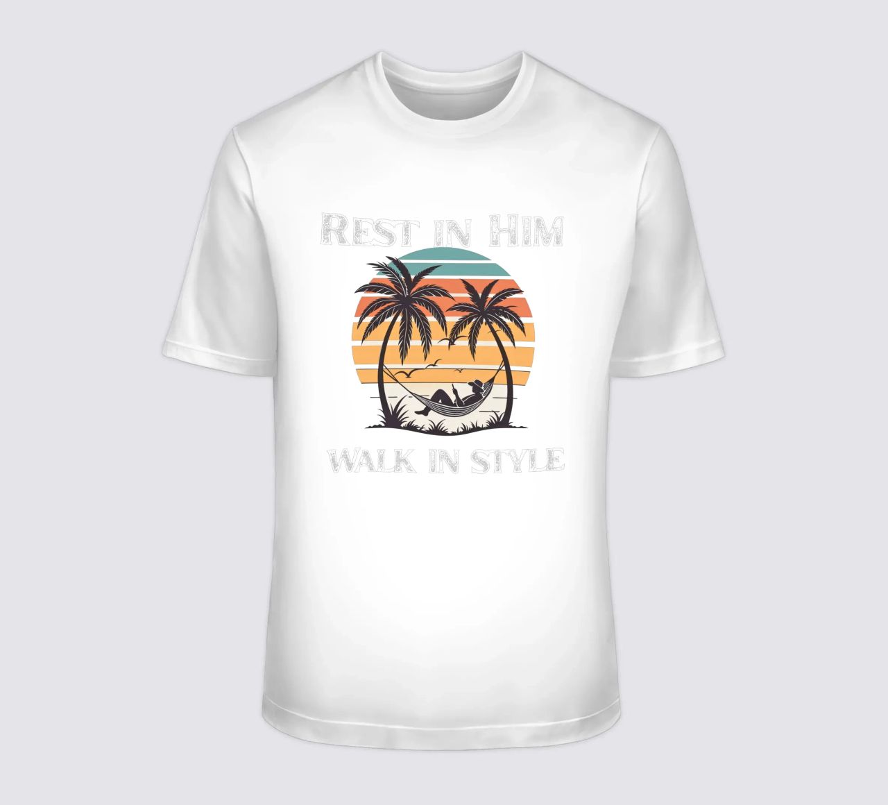 Rest in Grace Walk in Confidence Peace Within Style on Point T-Shirt von Lionandlamb