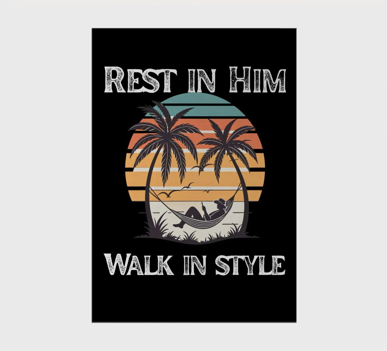 Rest in Grace Walk in Confidence Peace Within Style on Point notebook by Lionandlamb