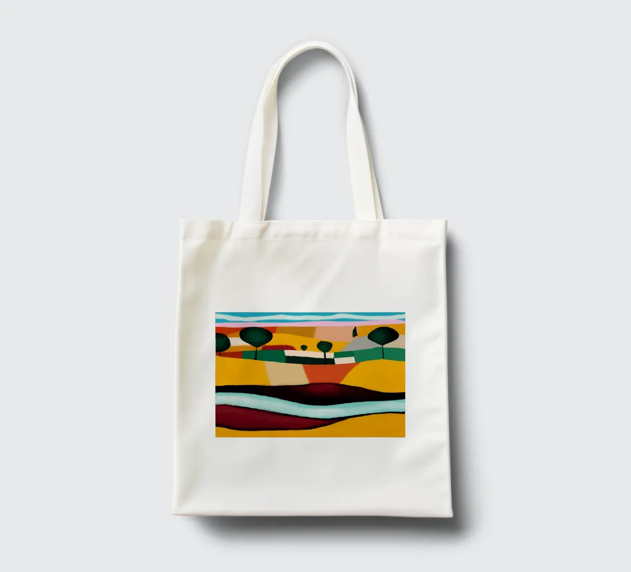 River runs through tote bag by Little Dean