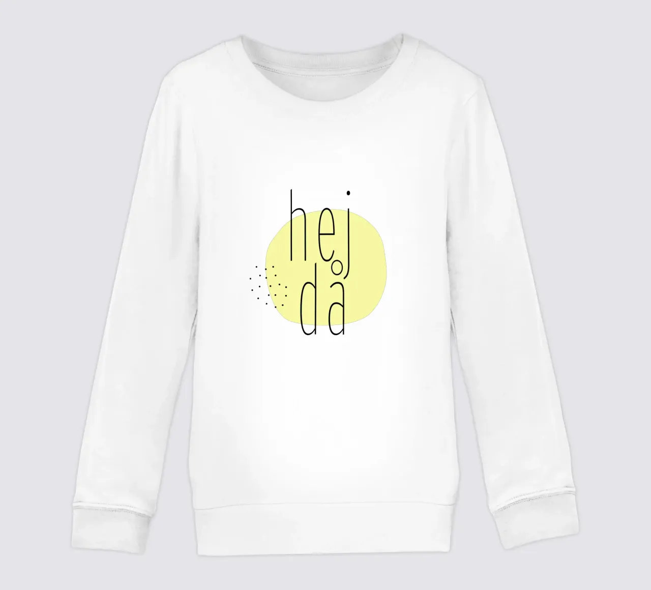 Hej då. felpa bambino da FRICKE DESIGN