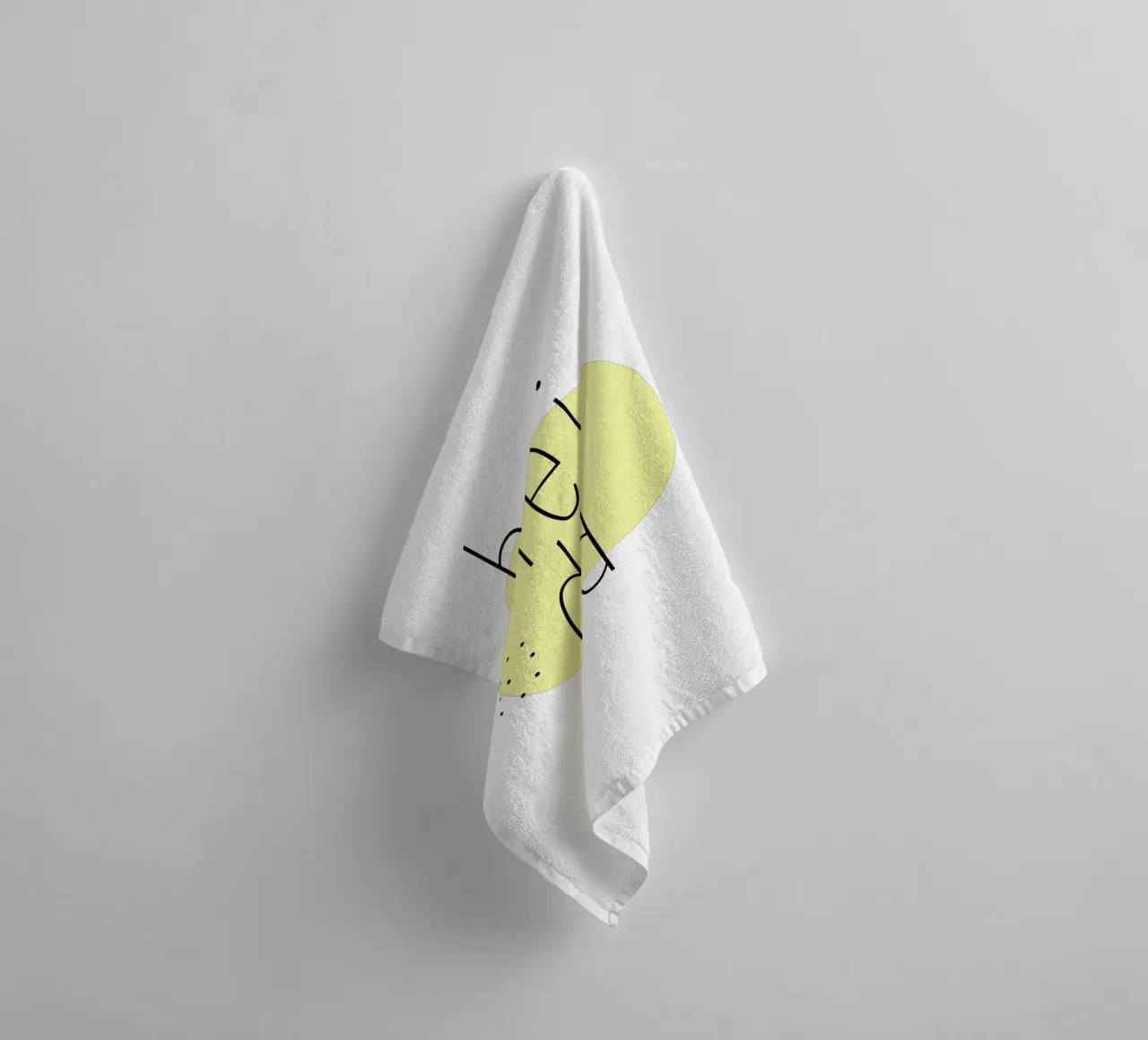 Hej då. asciugamano da bagno da FRICKE DESIGN
