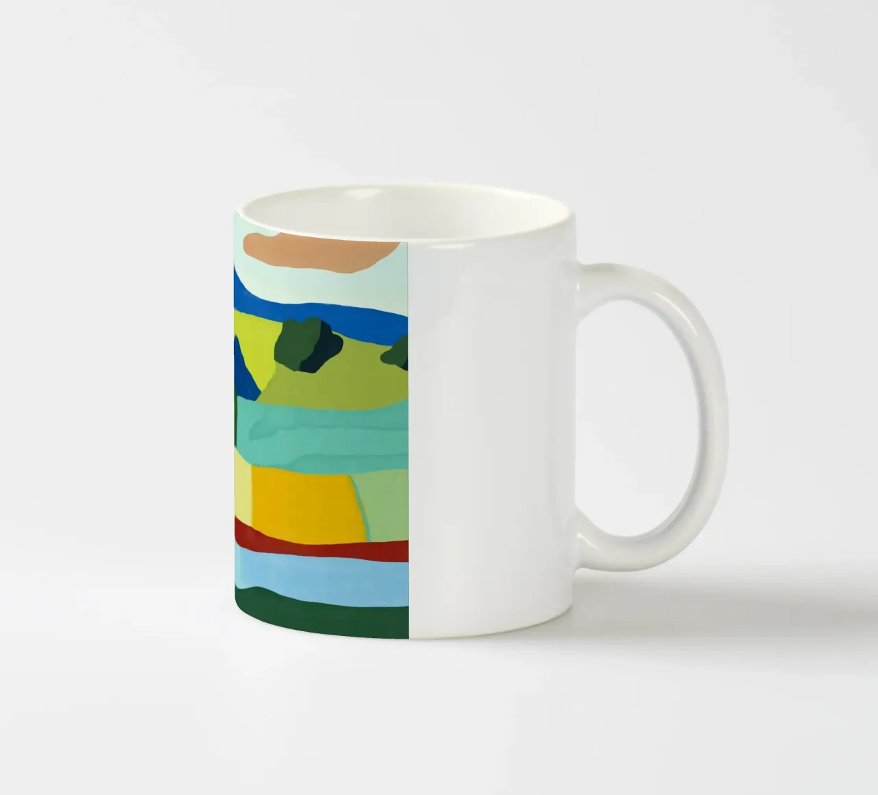 Terra dai mille colori tazza in ceramica da Little Dean