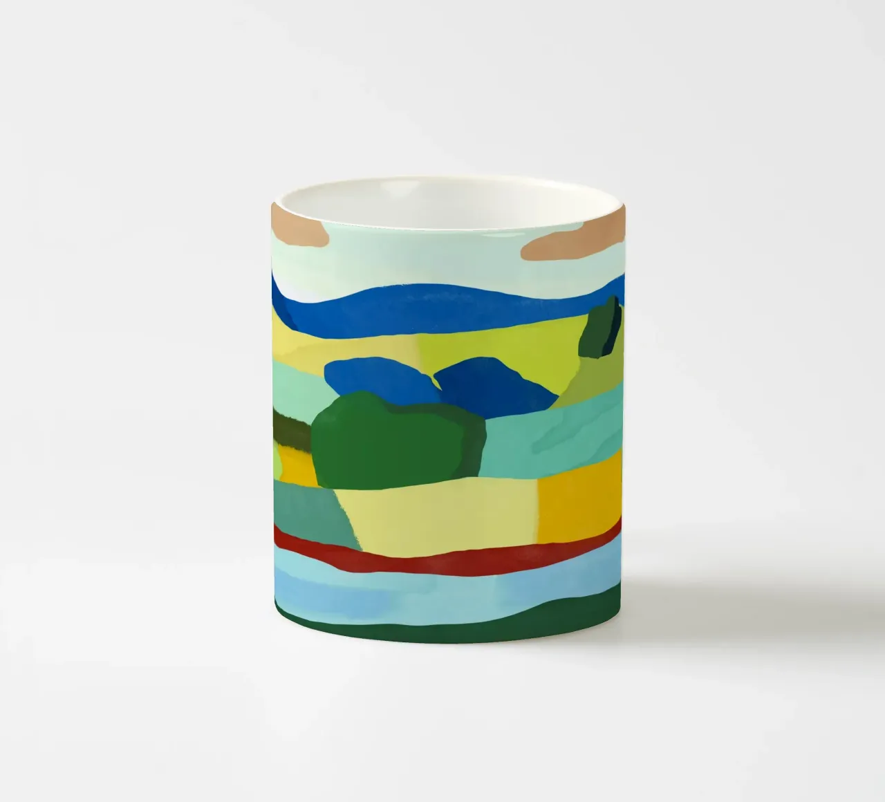Terra dai mille colori tazza in ceramica da Little Dean