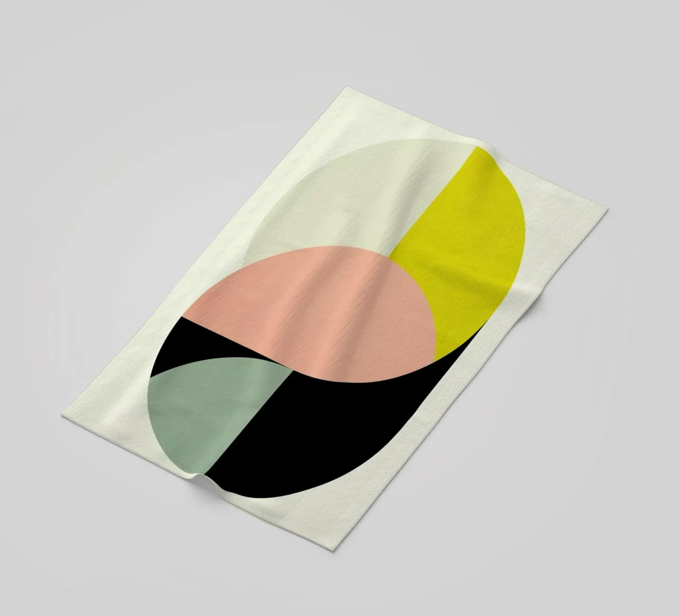 Cirkels strandhanddoek van Metron