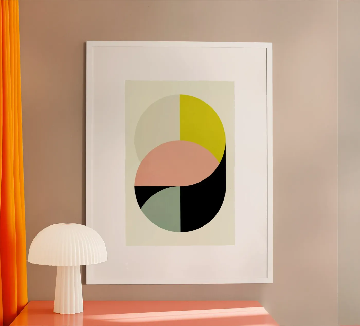 Cirkels poster van Metron