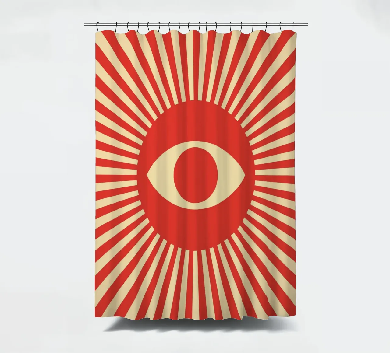 Raggio di sole dell'occhio tenda da doccia da galihstudio