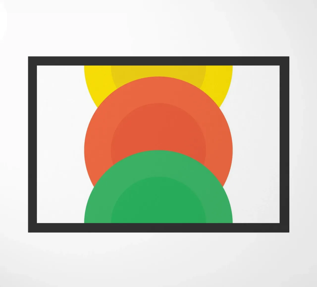 Tavolozza di impilamento colorata zerbino da galihstudio