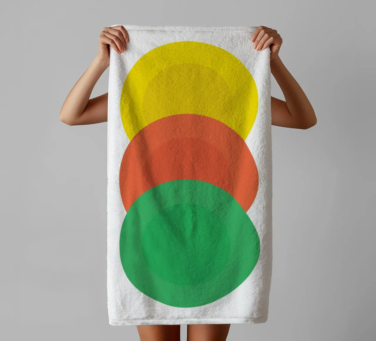 Stack palette colorful towel by galihstudio