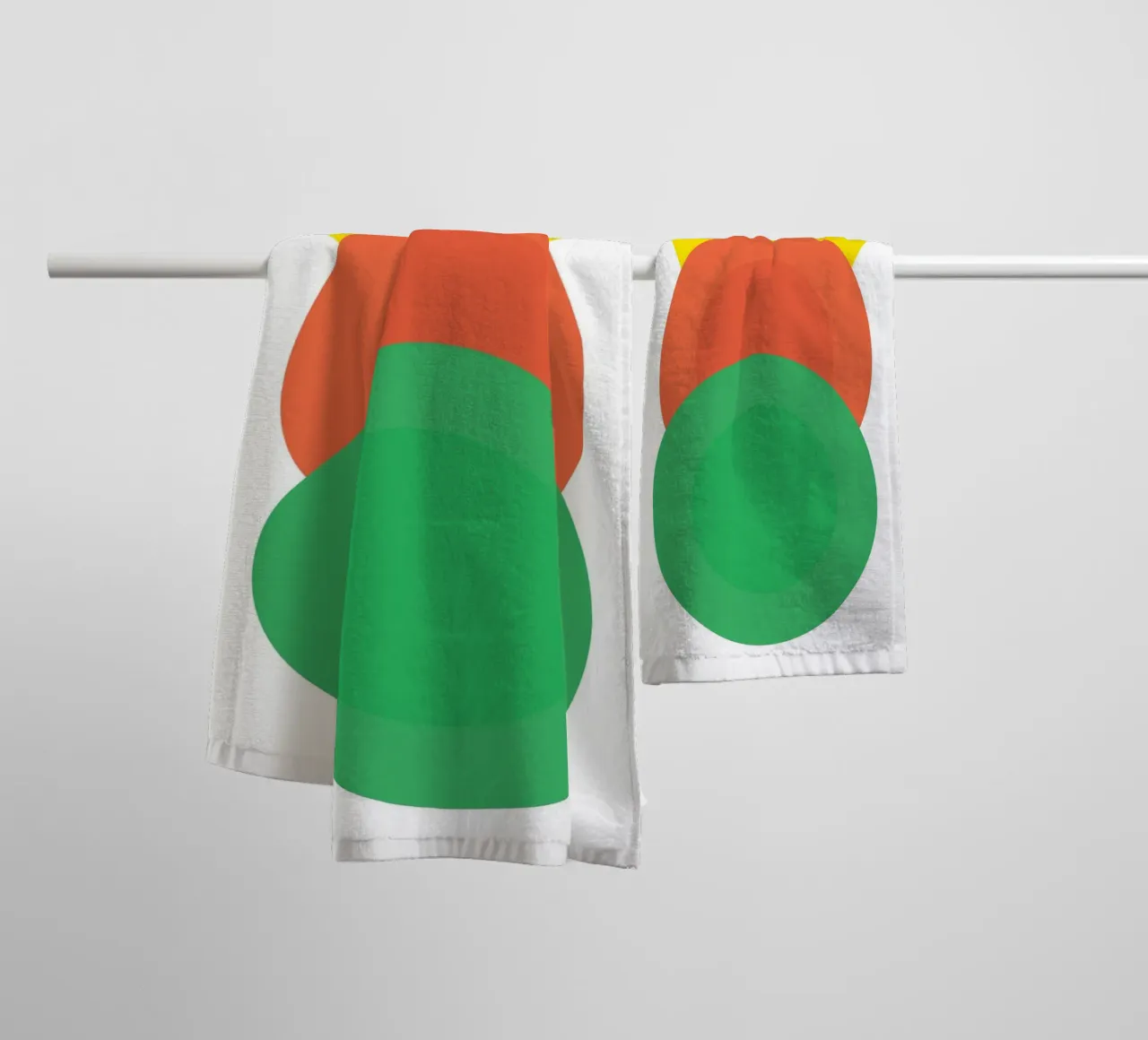 Stack palette colorful towel by galihstudio