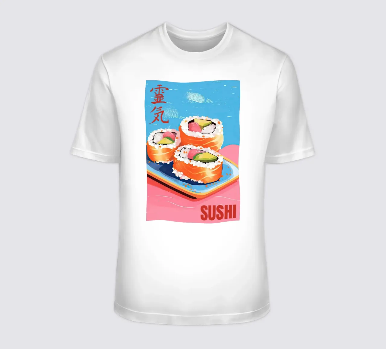 Sushi aus Japan T-Shirt von Waylons Studio