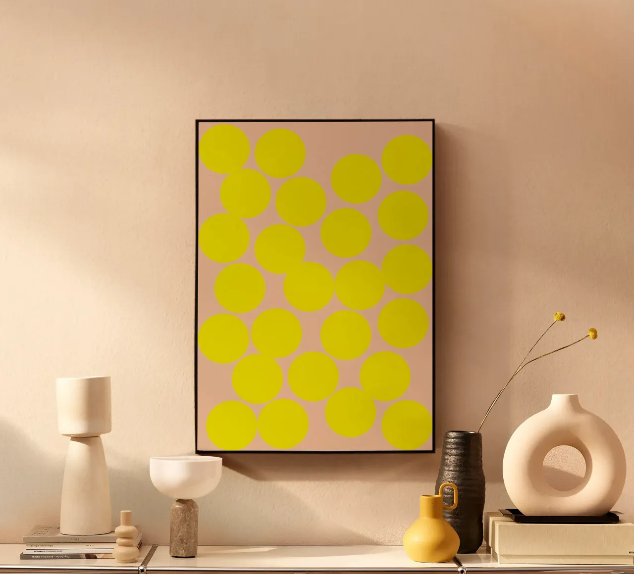 dance of molecules.  (3 Varianten verfügbar) alluminio dibond da FRICKE DESIGN