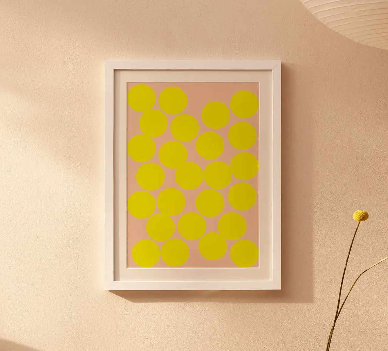 dance of molecules.  (3 Varianten verfügbar) poster con marco de aluminio de FRICKE DESIGN