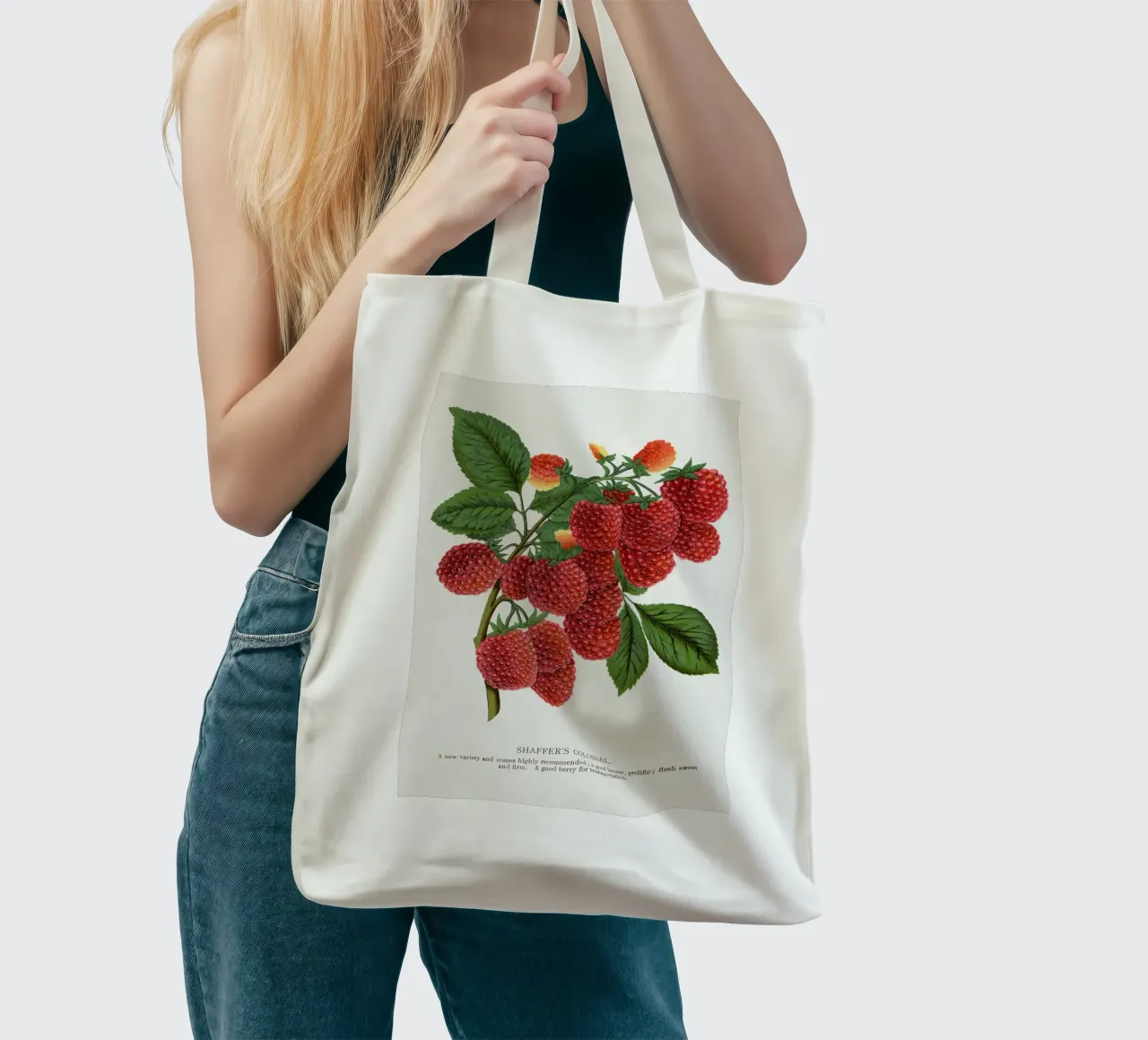 Shaffer's Colossal borsa in juta da vintageshop