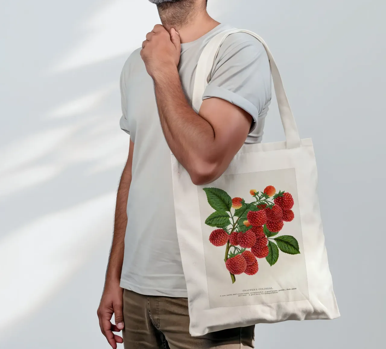 Shaffer's Colossal borsa in juta da vintageshop