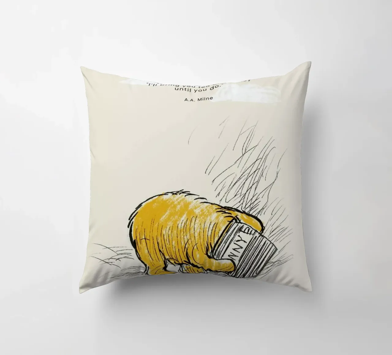 Tea and Honey cuscino da Vintage by JUNIQE