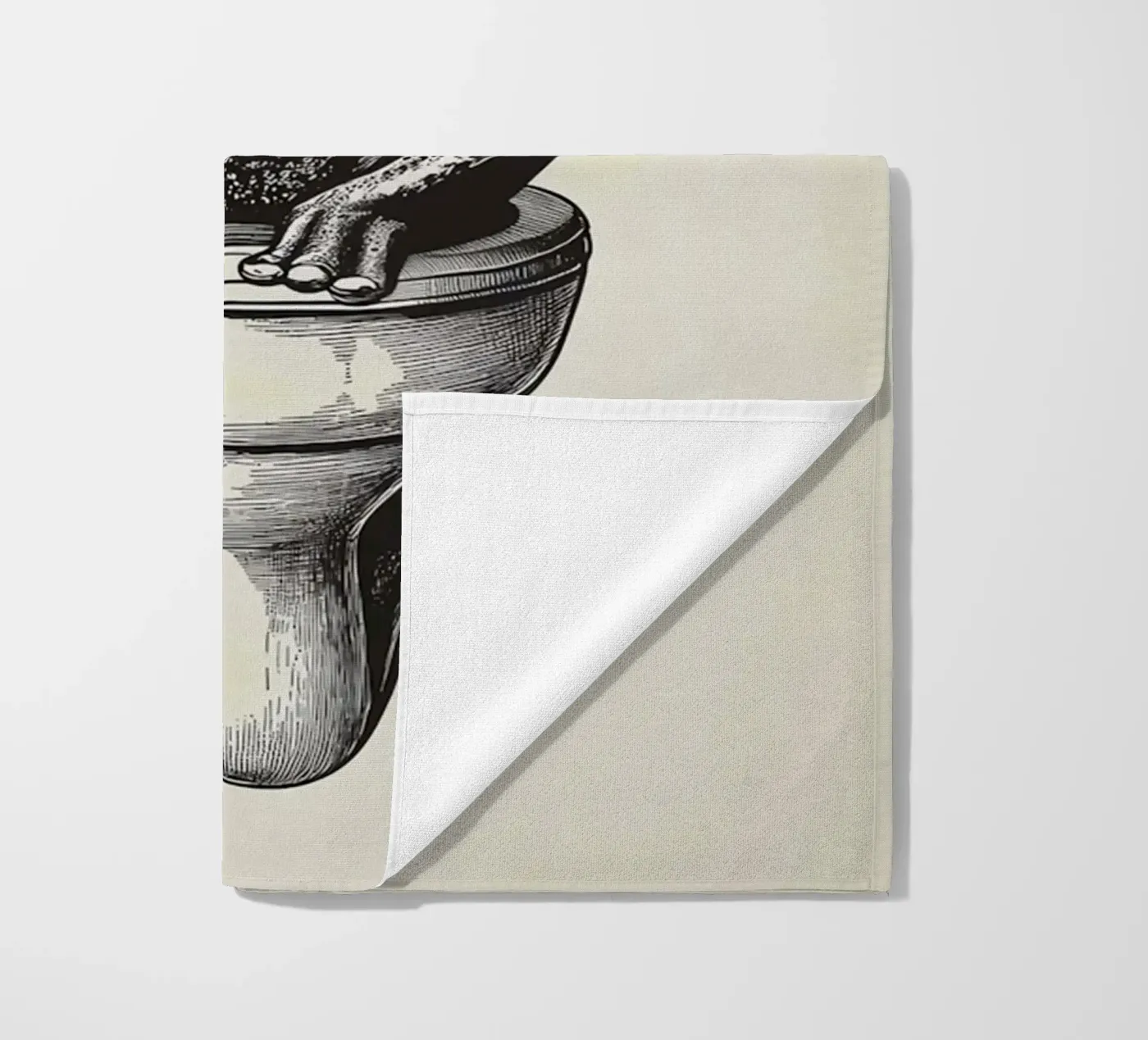 Kikker strandhanddoek van animals_studio