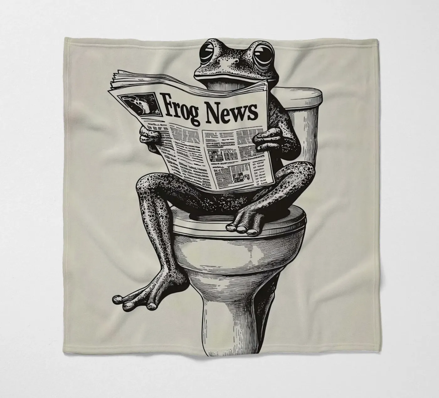 Frosch Fleecedecke von animals_studio