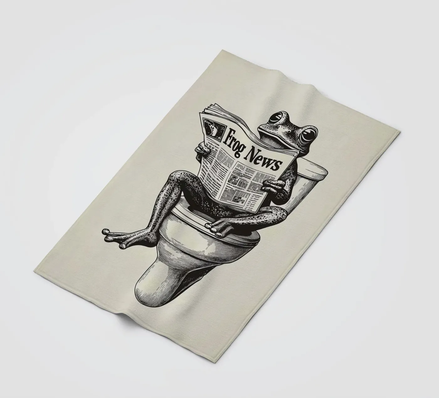 Frosch Fleecedecke von animals_studio