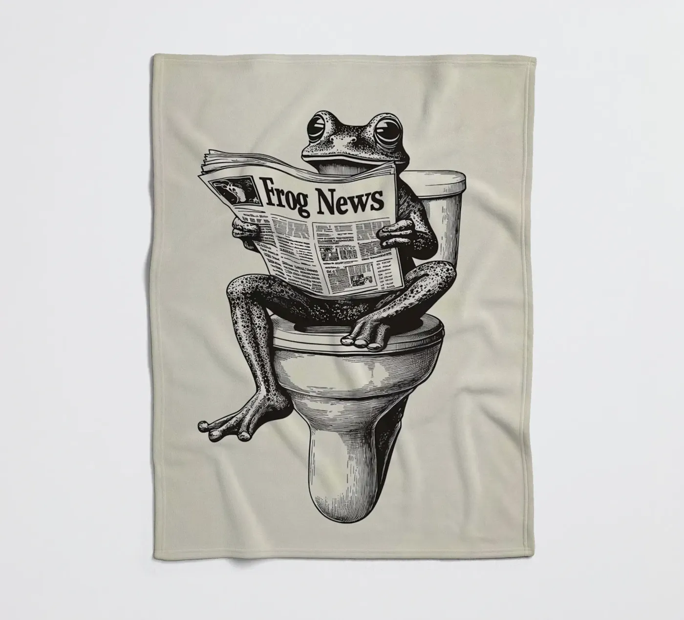 Frosch Fleecedecke von animals_studio