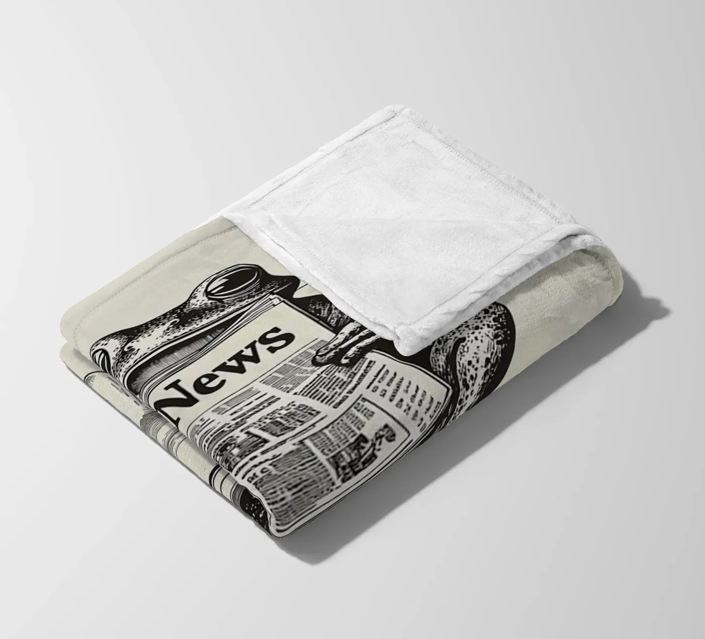 Frosch Fleecedecke von animals_studio