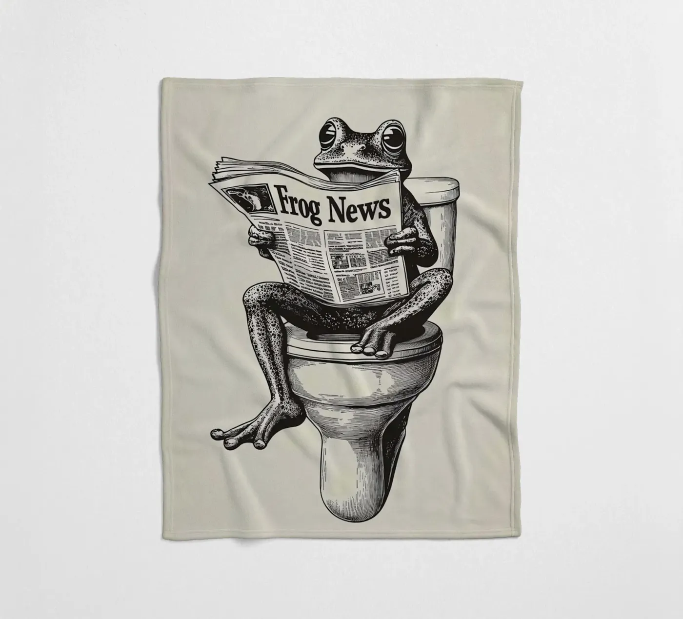 Frosch Fleecedecke von animals_studio