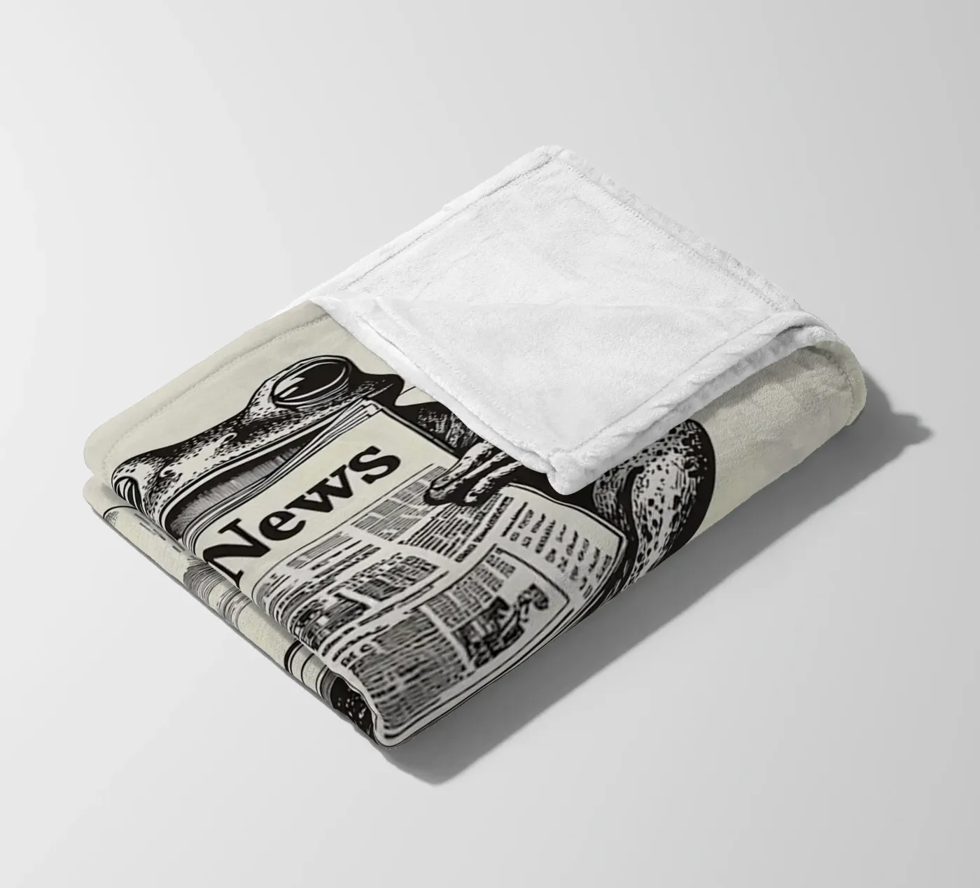 Frosch Fleecedecke von animals_studio