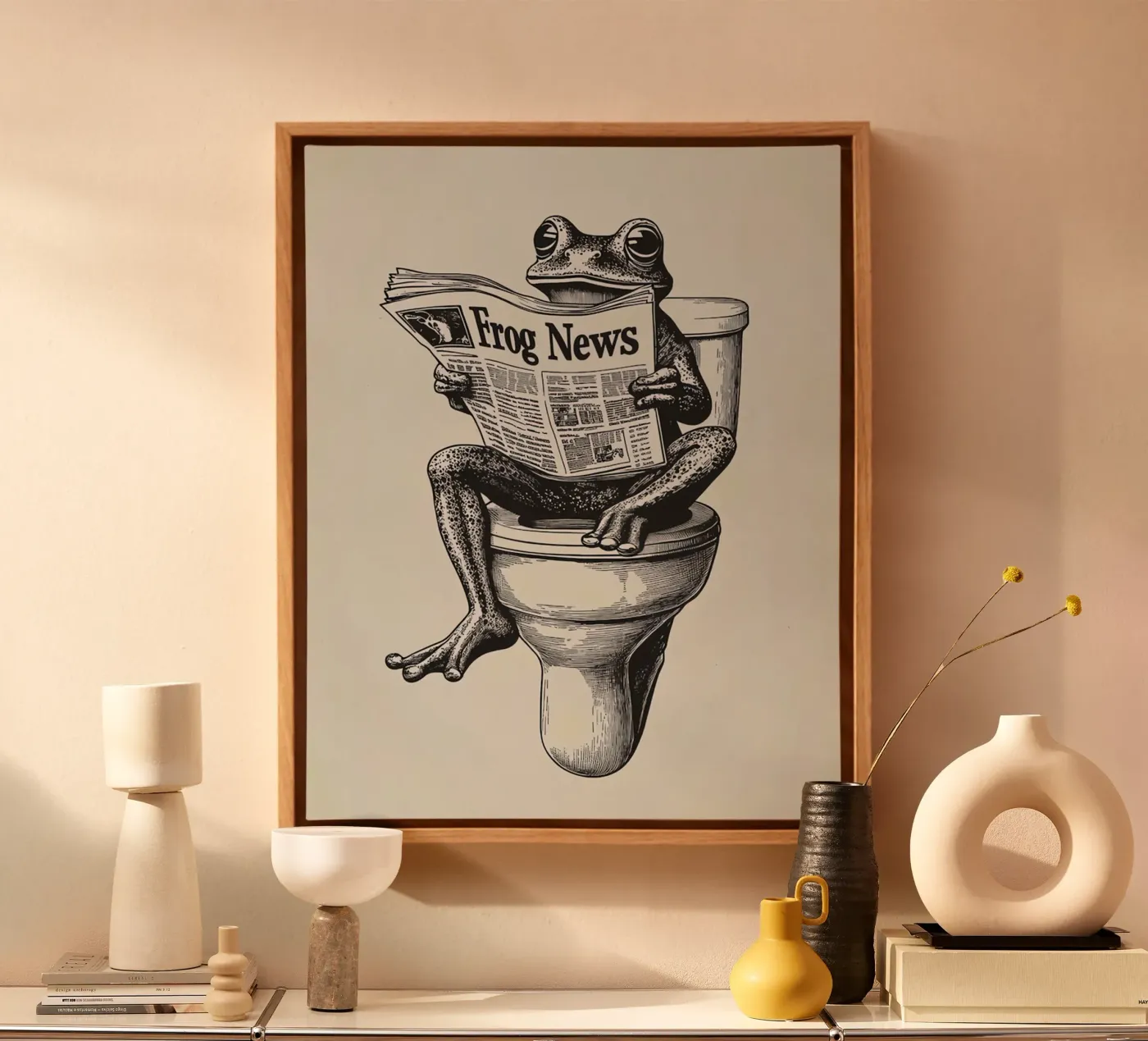 Frog canvas by animals_studio