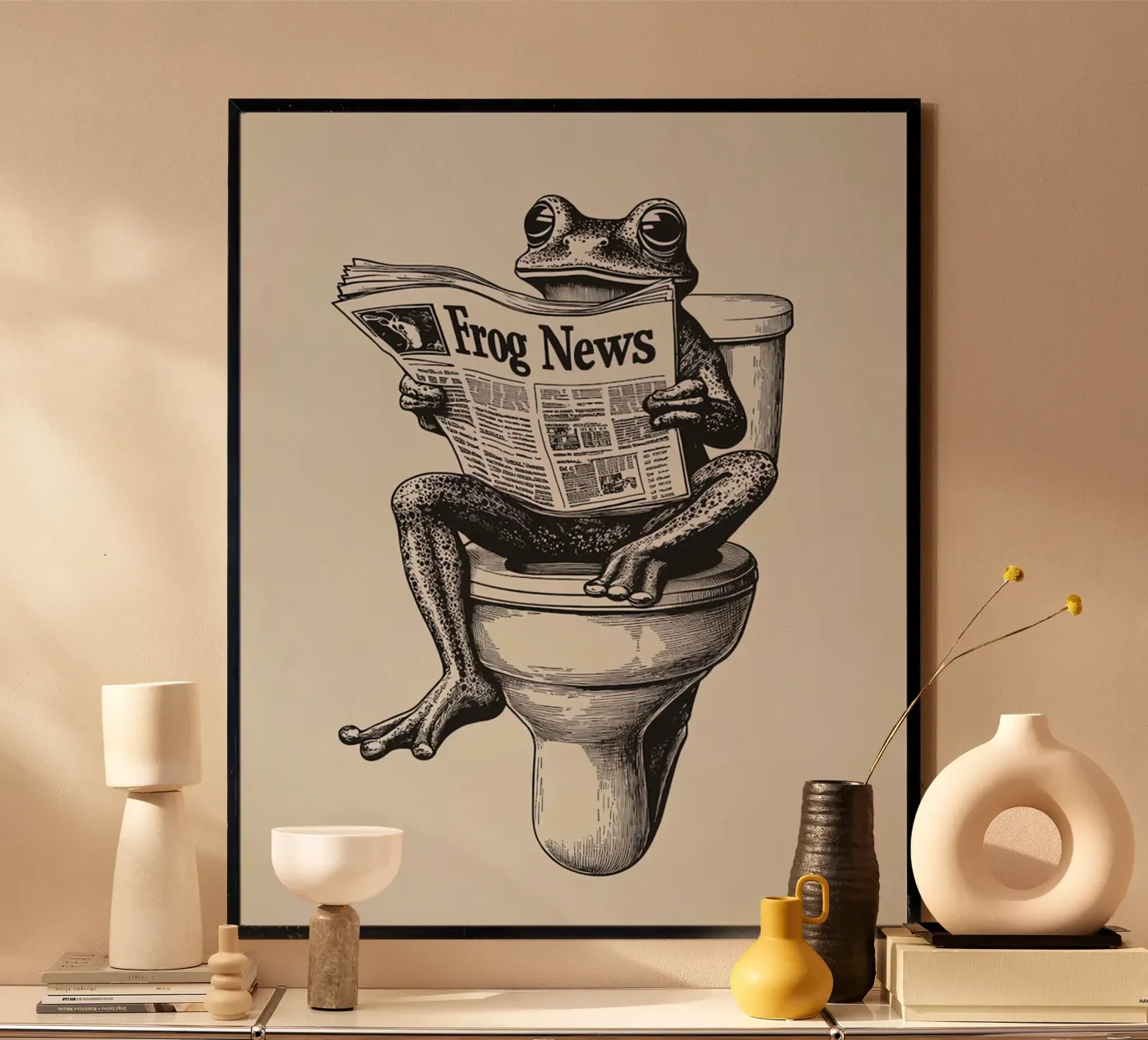 Frosch Poster von animals_studio