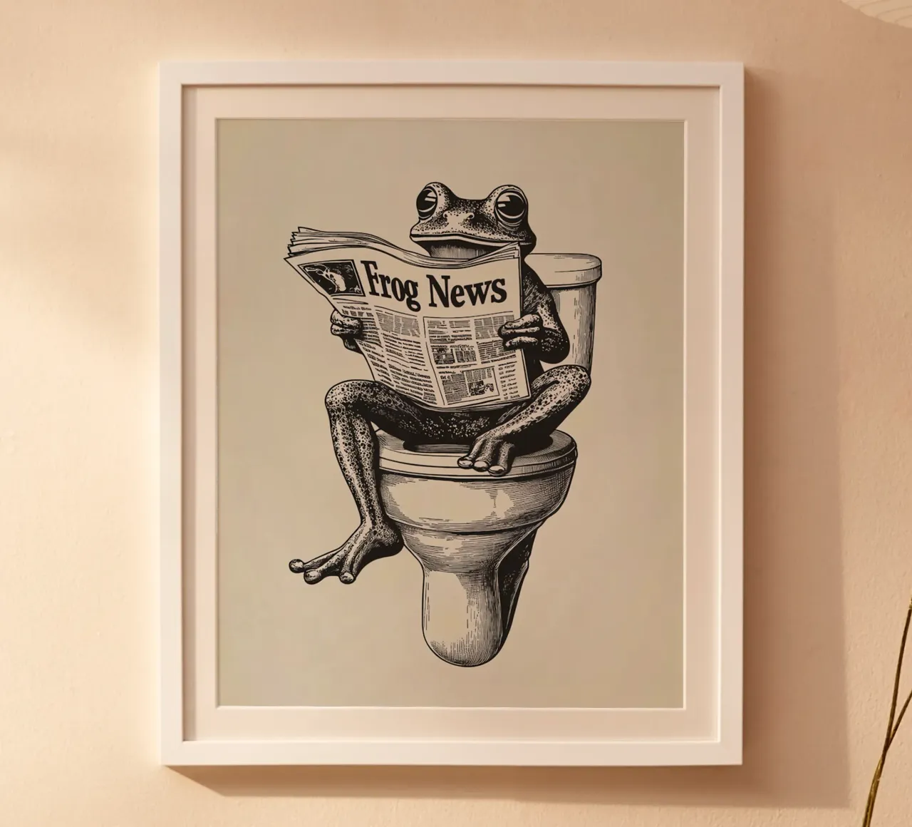 Frog poster by animals_studio