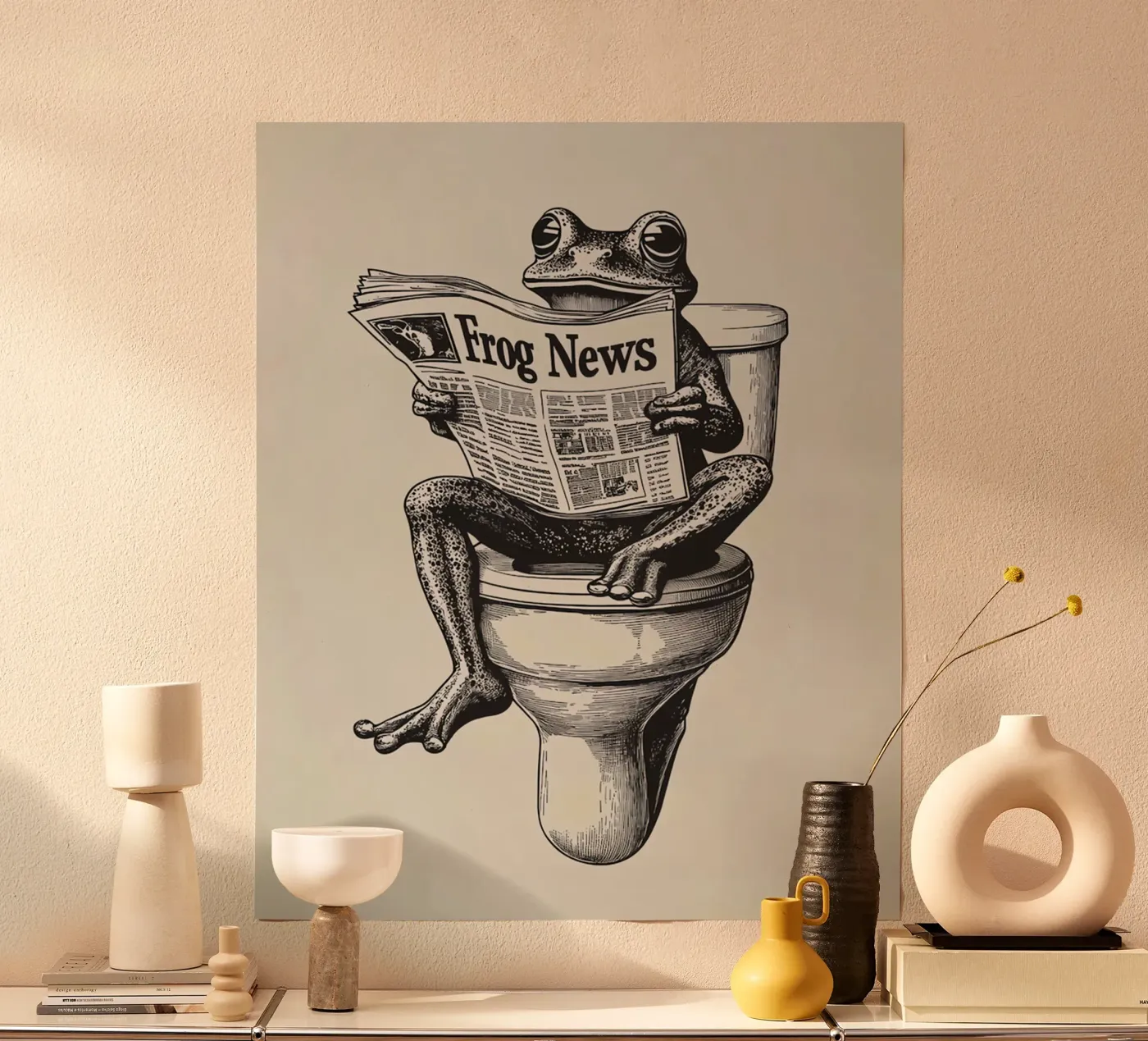 Frosch Poster von animals_studio