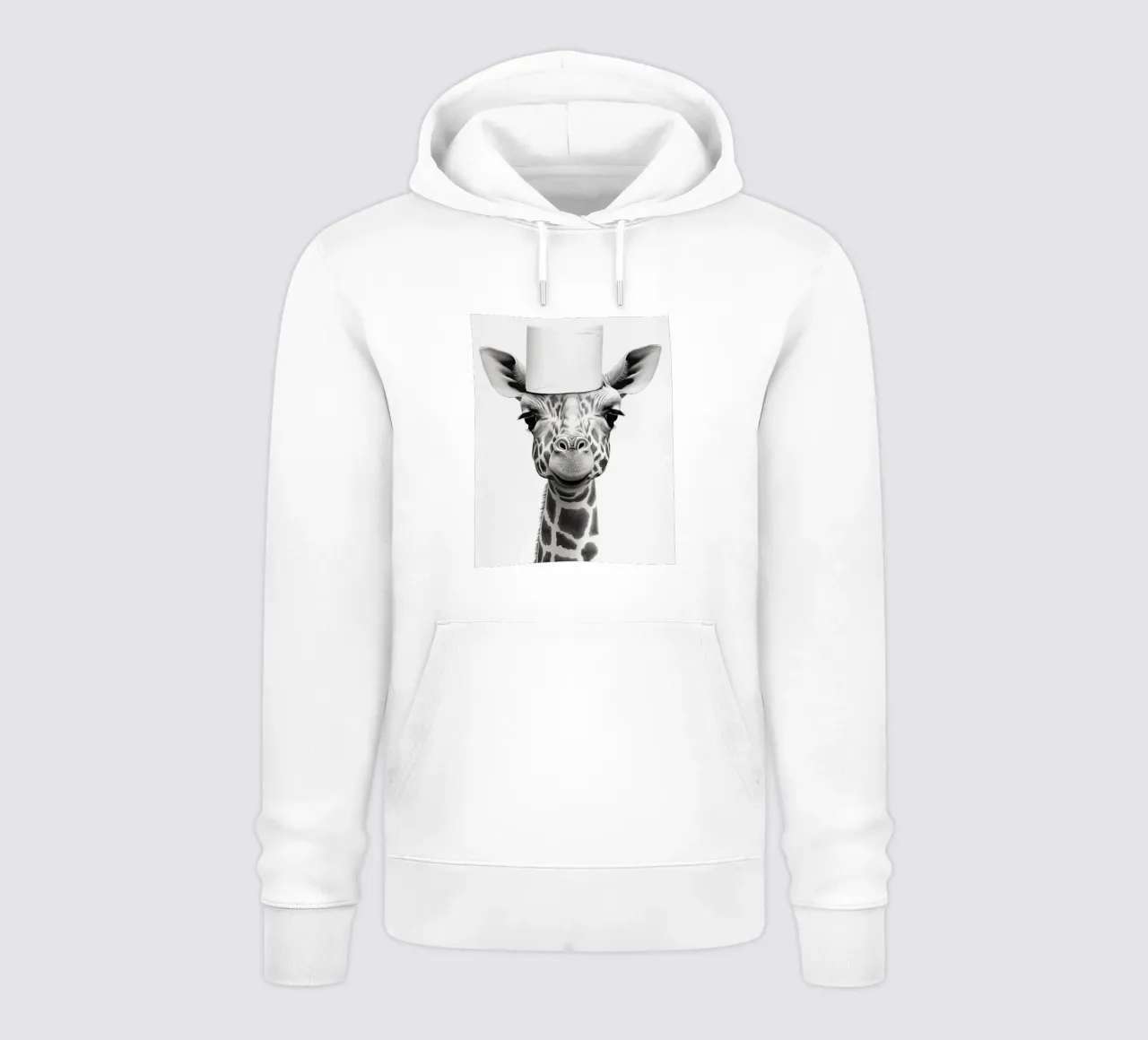 Giraffa felpa con cappuccio da animals_studio